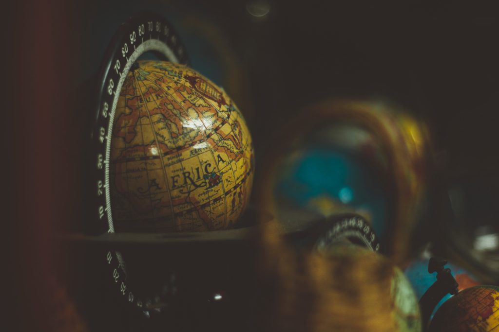 Africa on the Globe