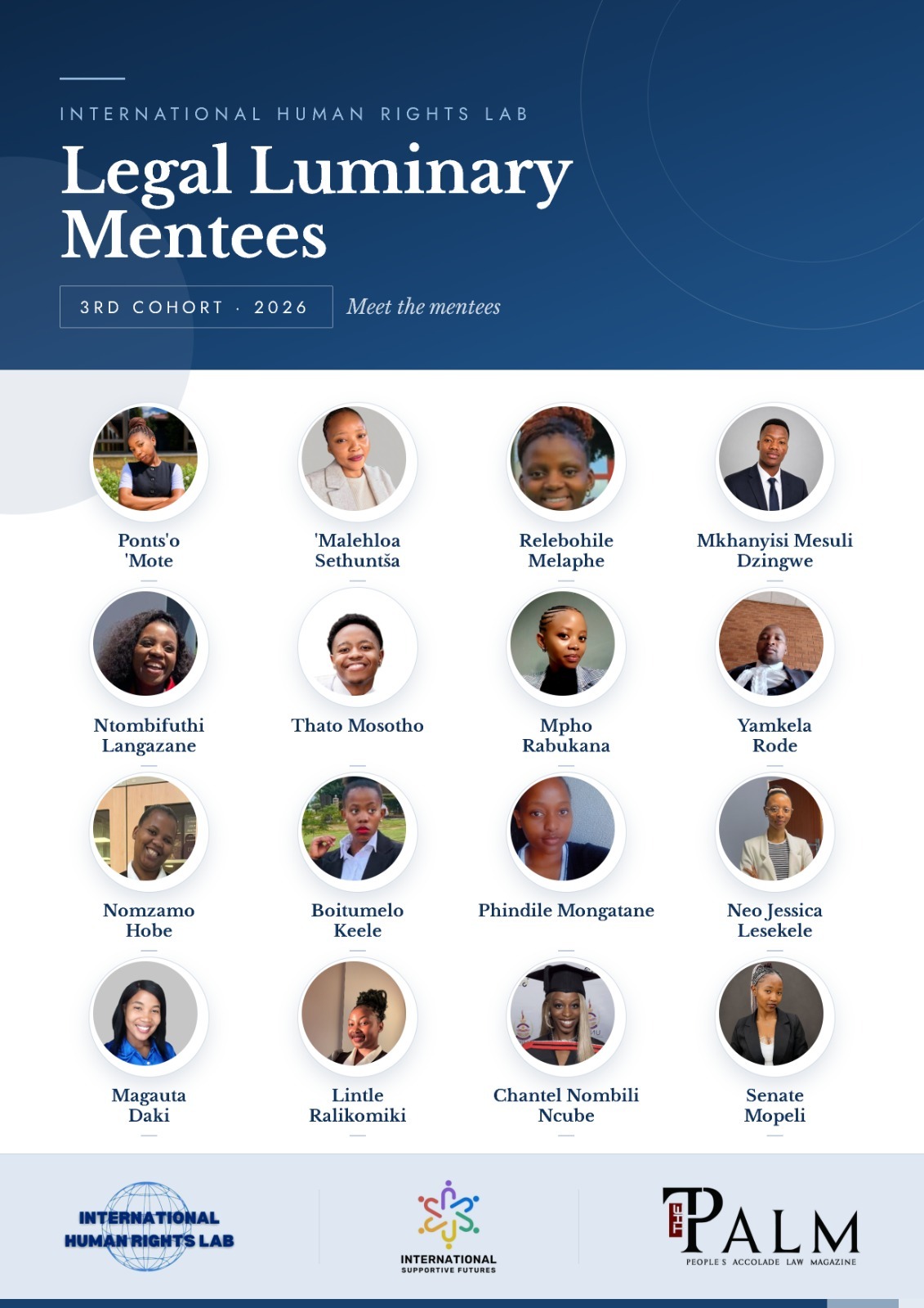 Legal Luminary Mentees